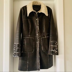 Athleta Faux Shearling Coat